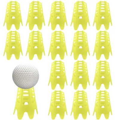 Immagine prodotto di Solidchoice - 16 tee da golf in plastica, ideali per l'uso domestico e l'allenamento