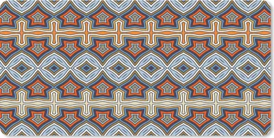 Produktbild von MuchoWow® Mauspad Mousepad Muster - Afrika - Formen 60x30 cm - Mousepads - Maus Mat - Pad - Mausunterlage - Nachhaltig