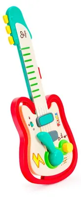 Produktbild von Hape Rainbow Rock Gitarre Mehrfarbig Mehrfarbig One Size