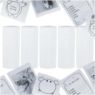 Produktbild von Thermopapierrollen für Minidrucker 5,7cmx4,5m 5 Stück