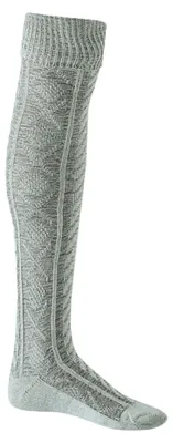 Produktbild von EXTRA Lange Trachtensocken Kniehoch Strümpfe Socken 75cm, Farbe:Meliert, Größe:41-43