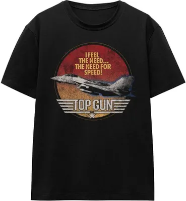 Produktbild von Top Gun - "Fighter" T-Shirt für Herren/Damen Uni TV16899 (L) (Schwarz)