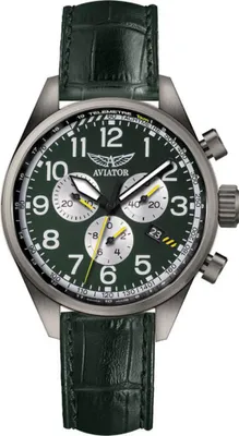 Obrázok produktu pre Pánske hodinky Aviator V.2.25.7.171.4 green