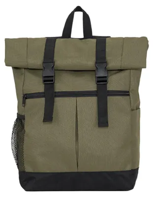 Image de Stamina - Sac à dos à fermeture enroulée LT4635 (44 cm x 30 cm x 13 cm) (vert militaire)