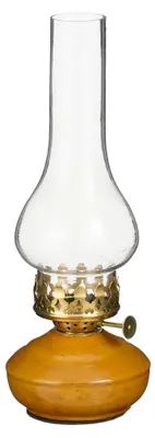 Theelicht olielamp geel