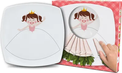 Immagine prodotto di Piattino per bambini schizzinosi 19,5 cm PRINCESS