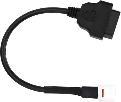 Immagine prodotto di Cavo per scanner OBD2 a 4 pin per diagnosi motore, nero