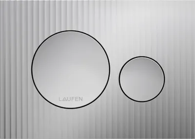 Immagine prodotto di LAUFEN INEO Plaque de déclenchement Moondance, pour élément de WC, commande à deux quantités, H9001160070001, H9001160070001