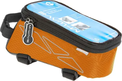 Produktbild von M-WAVE Rotterdam Top L Oberrohrtasche orange - Smartphone-Fach, wasserabweise...