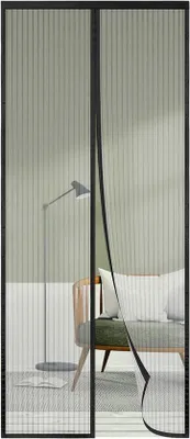Produktbild von Famanu Magnetisches Mückennetz 100 x 210 cm - Schwarz