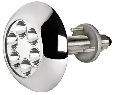 Produktbild von Unterwasserlicht mit 6x3W blauen LEDs mit Stift - Osculati 13.295.00