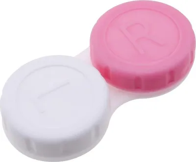 Produktbild von Kontaktlinsenbox - einzeln - Rosa - 1 stk