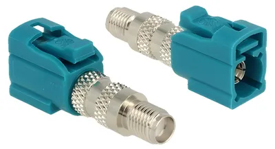 Produktbild von Delock RF-Adapter - SMA weiblich zu FAKRA Z-Anschluss weiblich