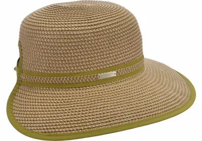 Seeberger Schute mit Klettverschluss hinten UV Schutz 30 in grün