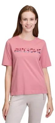 Produktbild von Cartoon Damen Rundhals-Shirt Kurzarm 36, Patch Rosé/Blue