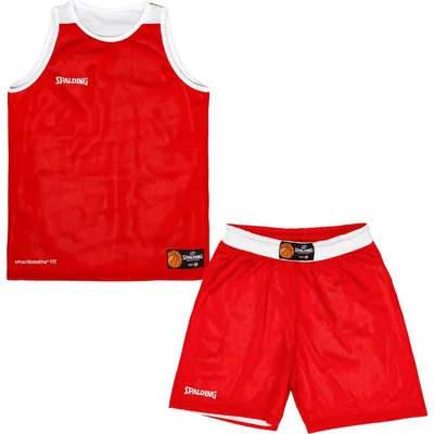 Produktbild von Spalding Double Face Basketball-Set Reversible Kinder - Rot / Weiß