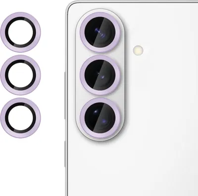 Produktbild von Kamera Schutzglas Linsenschutz für Samsung Galaxy S26 9H Hartglas HD Lila