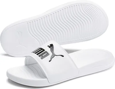 Produktbild von PUMA Popcat 20 Badelatschen puma white/puma black 49.5