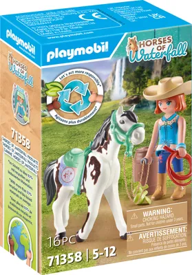 Produktbild von PLAYMOBIL 71358 Ellie & Sawdust z ćwiczeniami w stylu western