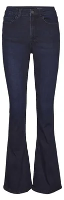 Produktbild von NOISY MAY Flared Schlag Jeans High Waist Denim Stretch Hose NMSALLIE Größe: 25W / 32L