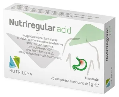 Produktbild von NUTRIREGULAR Säure, 20 Kauttabletten