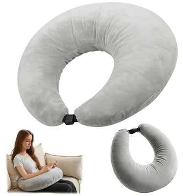 Immagine prodotto di Solidchoice - Cuscino ergonomico a forma di U per la lettura, ideale per il gaming