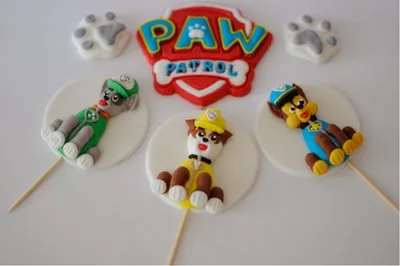 Obrázek produktu pro Cukrová figurka Paw Patrol 6ks - K Decor
