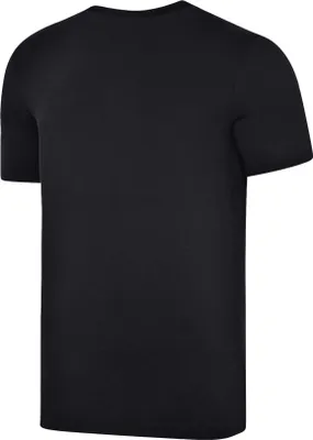 Image de Umbro - Tee-shirt "Club Leisure" pour homme UO272 (L) (Noir/Blanc)