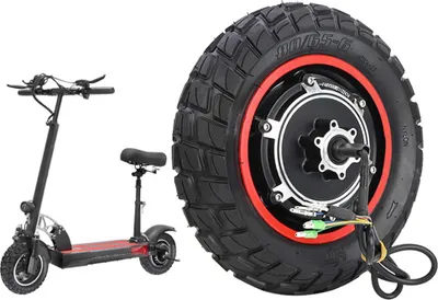 Obrázek produktu pro Náhradní motor 48 V 500 W pro elektrický skútr Kugoo M4/M4PRO 10palcová nafukovací pneumatika Zadní kolo Motor