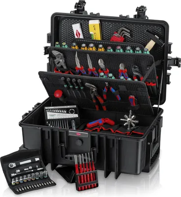 Produktbild von KNIPEX Werkzeugkoffer Robust45 Move Mechanik