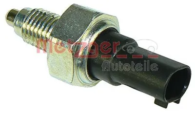 Imagen del producto de Interruptor de luz de marcha atrás, 2 polos, con rosca M 12x1,5, marca METZGER, compatible con, entre otros, vehículos Mercedes-Benz Clase A