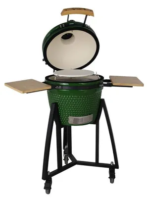 Obrázek produktu pro Zahradní keramický gril Kamado - M 16"  Green Pro-Tech CHEF 40283_SE_B