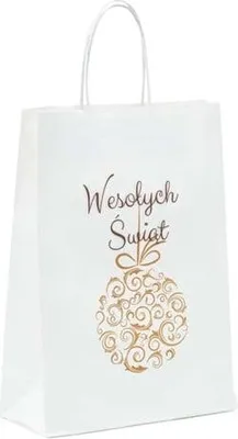 Produktbild von Weihnachts-Papiertüte „Bombka” 240 x 100 x 340