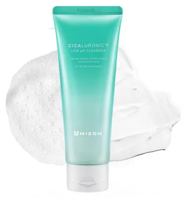 Imagen del producto de Mizon Cicaluronic, espuma limpiadora suave, 50 ml