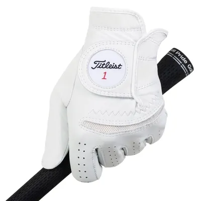 Obrázok produktu pre Titleist Permasoft White Ľavá ruka S Pánske rukavice