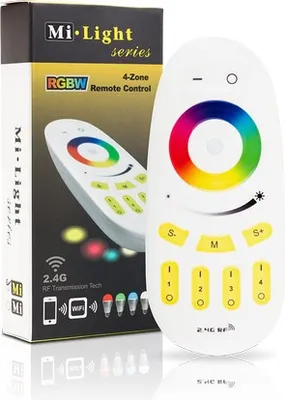 Image de Télécommande LED RGB RGB+W radio 4 ZONE Wi-Fi CONTROL Mi-Light - FUT096