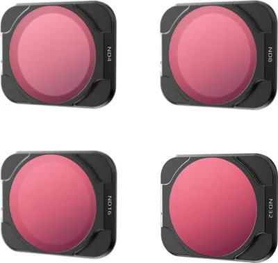 Obrázek produktu pro sada 4 filtrů na objektivy pro příslušenství DJI Mavic AIR 2S, ND4 + ND8 + ND16 + ND32