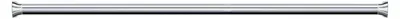 Produktbild von Teleskop Duschstange für Duschvorhänge, Verstellbereich 75-125 cm, Ø21mm, Edelstahl - zum Kleben oder Bohren, Silber