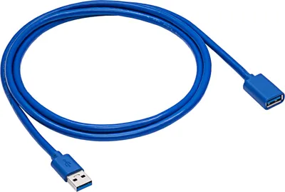 Zdjęcie produktu dla Akyga AK-USB-10, 1,8 m, USB A, USB A, USB 3.2 Gen 1 (3.1 Gen 1), Niebieski