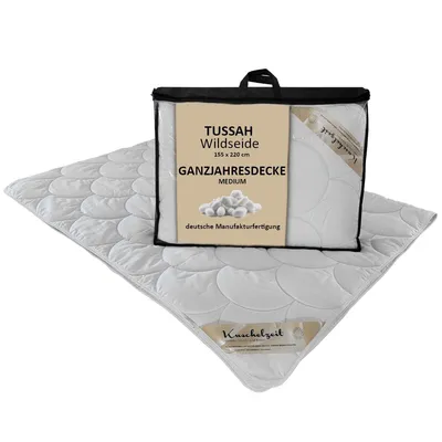 Produktbild von Tussah - Wildseide   Ganzjahresdecke Kuschelzeit  in 155x220 cm