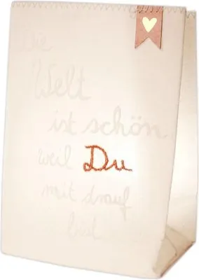 Produktbild von Lichtbeutel "Die Welt ist schön"