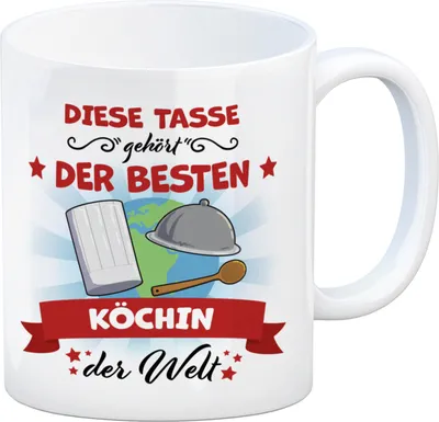 Produktbild von Beste Köchin der Welt Kaffeebecher