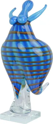 Produktbild von Eine Glasfigur im Murano-Stil, die eine Tänzerin darstellt Replikat Retro Design Dekoration