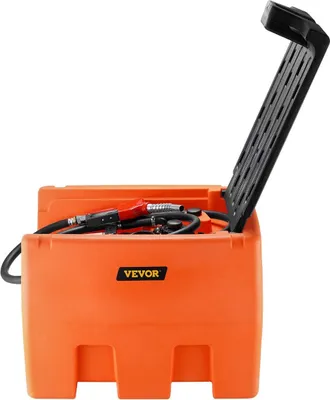 Produktbild von Tragbarer Dieseltank 48-Gallonen-Kraftstofftank mit 12-V-Elektropumpe