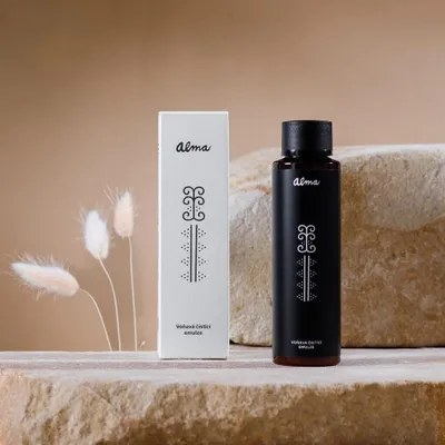 Zdjęcie produktu dla Emulsja oczyszczająca z ekstraktem z fasoli tonka i allantoinem, 100 ml, Alma