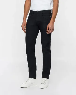 Produktbild von Replay Herren Anbass Hyperflex Clouds Jeans, Schwarz 33W x 34L