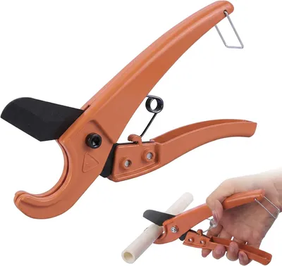 Produktbild von Rohrschneider Kunststoff, präziser Schnitt, bis 50 mm, für PVC und PPR Rohre