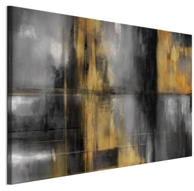 Produktbild von LUMASOUL Wandbilder Wohnzimmer Leinwandbild Abstrakt 22 90x60 cm1-teiliges Bild für Schlafzimmer Flur Büro und Küche modernes Foto-Motiv