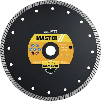 Produktbild von Samedia MASTER MTT 150x22,23 Diamant- Trennscheibe KS-hart/Beton 310046
