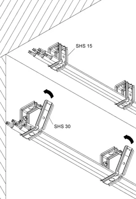 Produktbild von NIED Sammelhalter Metall SHS30 ** 108520